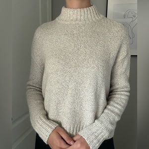 Cropped Knit Sweater